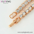 44210 xuping jóias de moda de luxo 18k banhado a ouro colar de corrente
